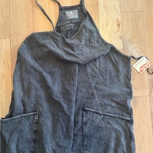 FP Movement by Free People Black Jumpsuit hot shot pants onesie